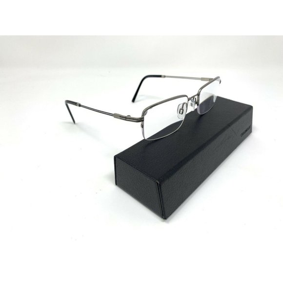 CHARMANT CX 7164 GR EYEGLASSES FRAME FLEXIBLE METAL GRAY CONCEPT FLEX 51 [] 19 - Picture 1 of 12